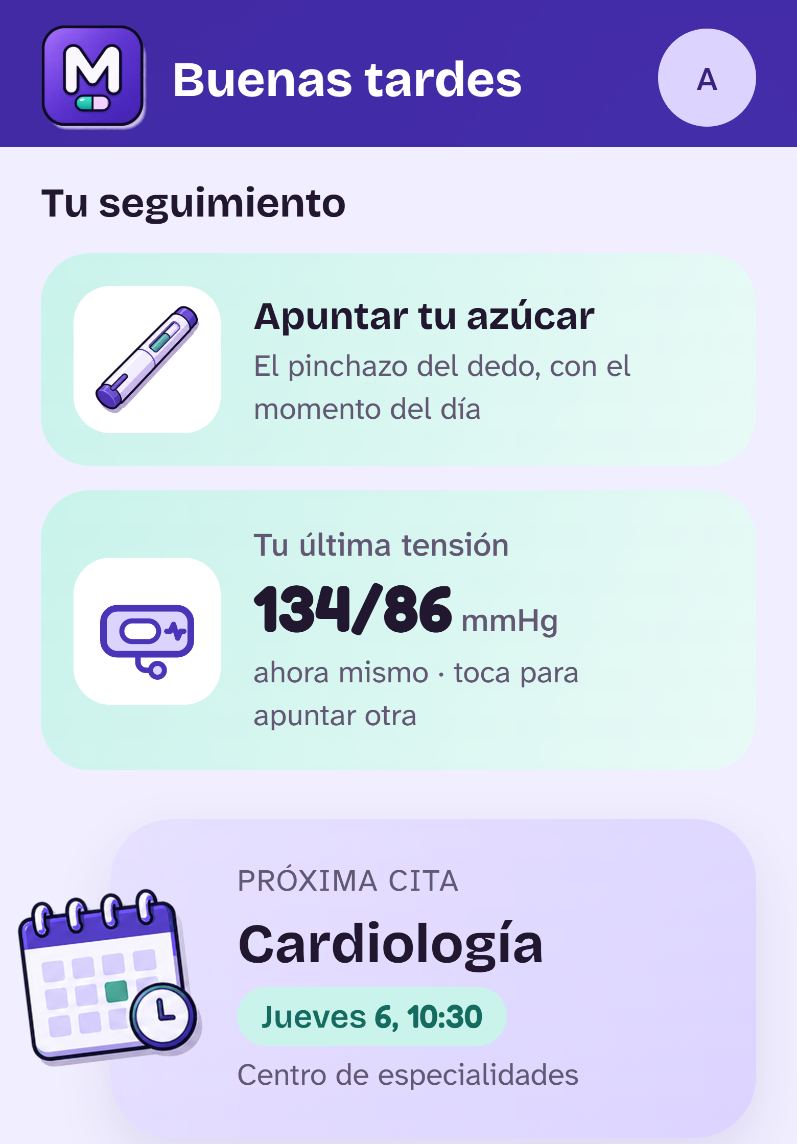 El azúcar y la tensión, con la última medida